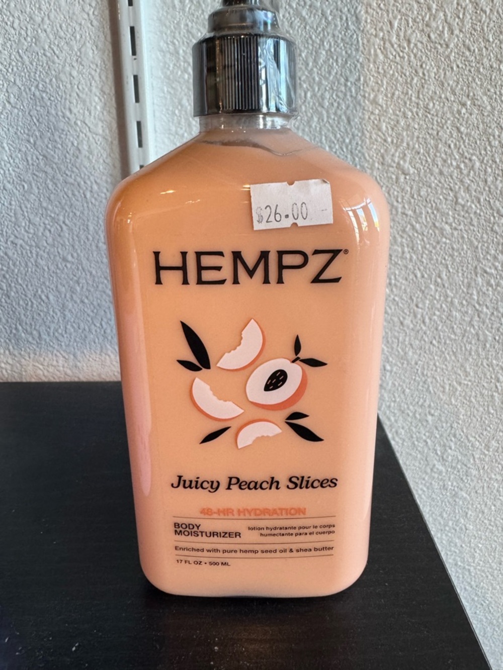 Hempz Juicy Peach Slices Moisturizer - Peach